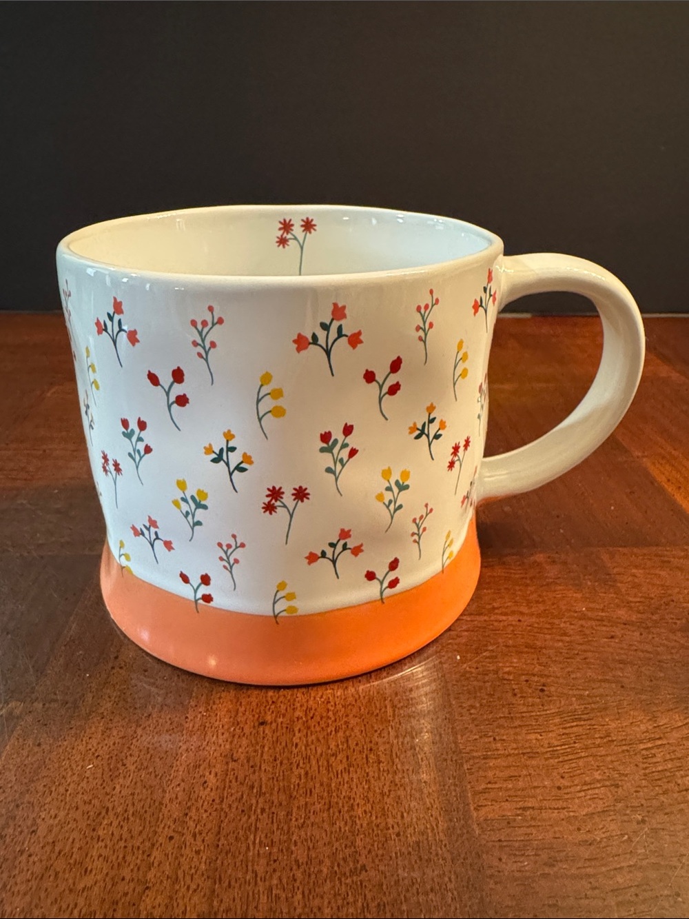 24 oz Large Oversize Prima Design Floral Coffee Tea Mug Cup New